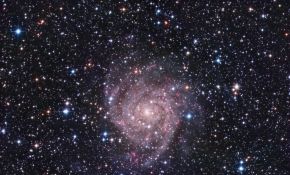 一个害羞的旋涡星系IC 342 HaLRGB