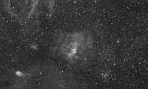 气泡星云NGC 7635和 M 52