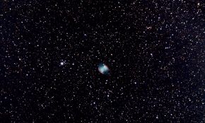 锐星50ED小镜打下的行星状星云M27