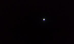 80eq+I9000 等了一个月终于见到月亮、木星了。。。