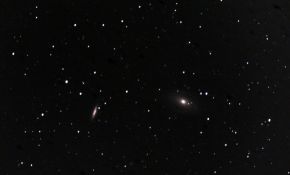 50ED小镜打下的M81&M82。