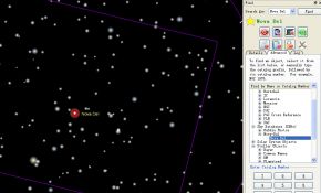Sky6和skyx导入海豚座新星的方法