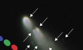 崩裂中的施瓦斯曼-瓦赫曼3号彗星接近地球