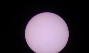 星特朗80EQ首次拍日