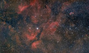 尼康180F2.8D IC1318和NGC6888