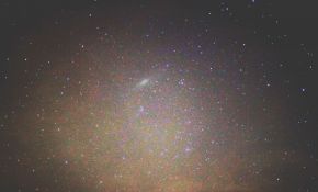 在小区楼下用相机初次拍到仙女MM--M31