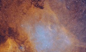 初试窄带★星明天文台CSP设备远程ACP控制拍摄NGC 7000北美星云