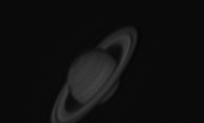 再拍黑白版土星