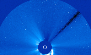 ISON彗星进入SOHO卫星视场