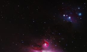 2014-12-17 M42和NGC2237，顺便请教星点拉长的问题