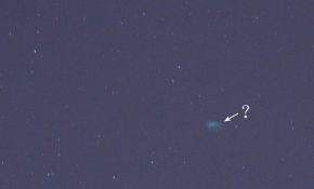 今晚练习星野拍到的“绿色幽灵星系”