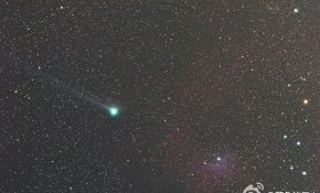 C/2014 E2彗星飞向御夫座IC405星云