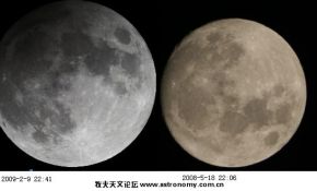 今年正月十五的月亮是很大