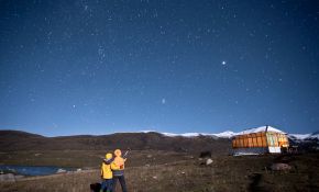 国庆前往年宝玉则露营顺道拍摄的高原星野