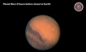 火星近地前9小时...