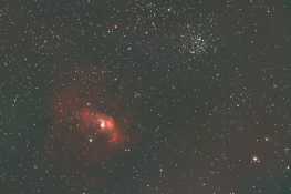 新人第一次完整流程：气泡星云 (NGC  7635)& M52