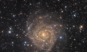 【IC342星系--RC8长焦窥豹--LRGB 11小时】
