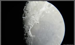 月球地形目视300倍 第1晚 ( Sinus IRIDUM & Plato)