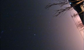 卡片机破解后拍摄的星空
