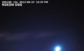 6月27日雙星伴月,月俺處女座,天空的笑臉