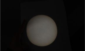 2011-11-19 投影法太阳观测记录