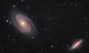 星系战争：M81 VS M82