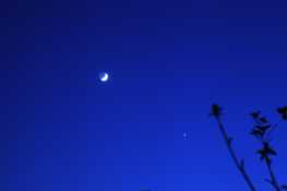 2013年9月9日，月亮合金星