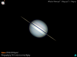 一年没拍行星了，冲日过后土星打卡