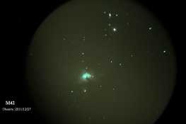 底成本器材拍的M45和M42 (2011.12.27)