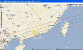 09年11月中旬小行星掩星預報