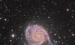 陰那山 : M101風車星系 - LHaRGB