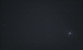 今天晚上试拍的几个球状星团，见笑了
