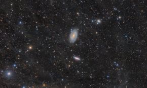 【昴星团摄星队】61小时曝光的M81&M82广域深空