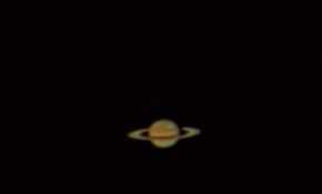 第一次拍土星，貌似拍到土星风暴