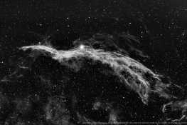 Foraxx_SHO窄带西面纱星云 West Veil Nebula NGC6960