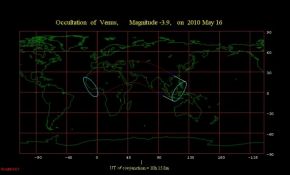 2010年5月16日月掩金星详细预报