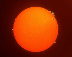 2025年5月9日的太阳
