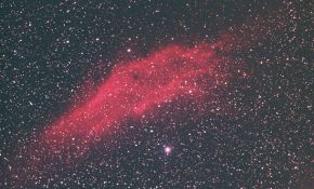 加州星云,玫瑰星云和巴纳德环