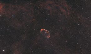 天文摄影小品-NGC6888 弯月星云