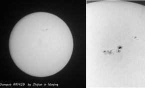 Sunspot AR1429 菜鸟拍黑子