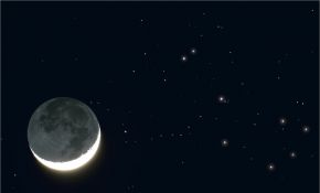 [专辑]每日天文一图-4月14日-四月的月亮和昴星团