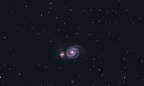 京城郊区 qhy163m 光害 下的 m51-lrgb