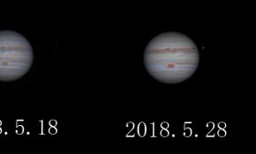 大黑--2018.6.28冲日土卫自转；火星被磨皮了..