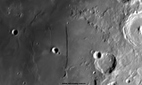 10/21 月面：Rupes Recta 最直的断层