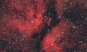 远程第一炮ic1318蝴蝶星云局部