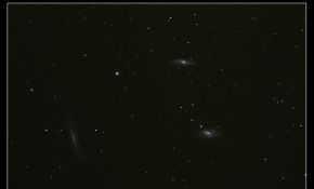 第一次拍狮子座三星系