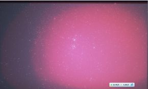 星明XP2拍的NGC884&869，大月亮影响渣渣啦