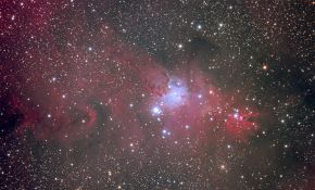 NGC2264 迟到的圣诞树星云 6200mm开光