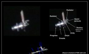 德国同好跟踪拍摄的国际空间站（ISS)