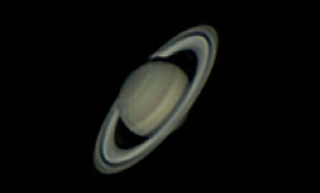 连续两天拍摄土星